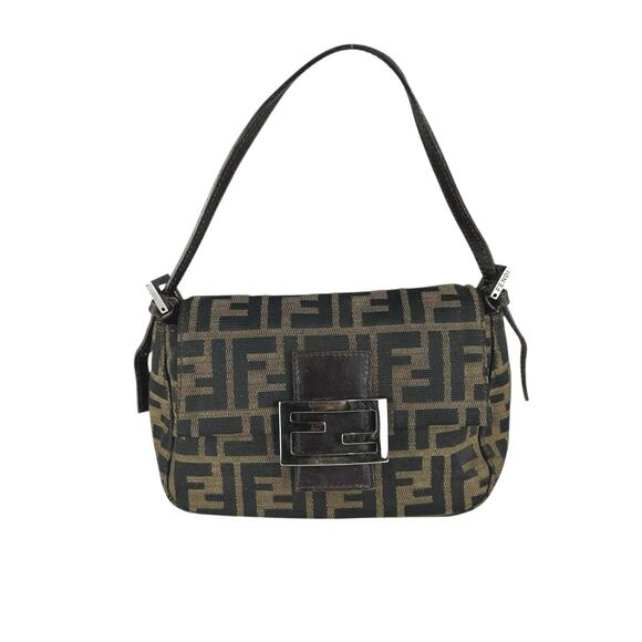 Fendi Handbags - Fendi Zucca Mini Mama Baguette Bag